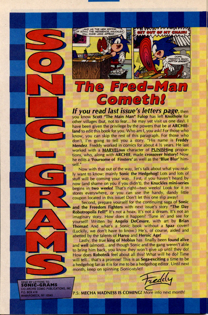 Sonic - Archie Adventure Series July 1996 Page 26